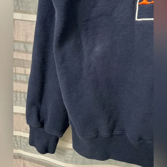 Champion Vintage University of Illinois Blue Crewneck Sweatshirt - Picture 7 of 11